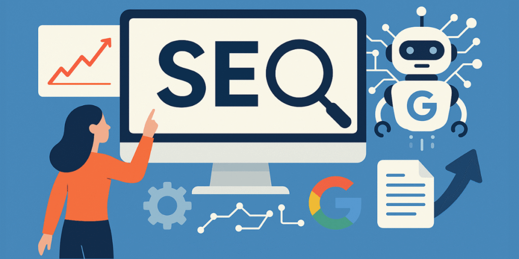 Future-Proofing SEO with Google AI Integration – optimizing websites for AI-driven search and EEAT compliance.