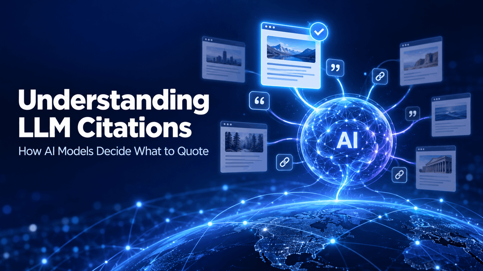Understanding LLM Citations: How AI Models Decide What to Quote